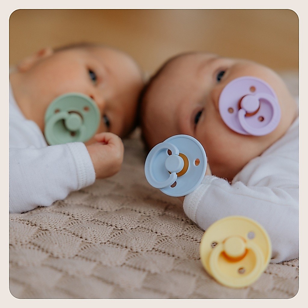 Bibs لهاية Colour مقاس 1 للمواليد (قطعتان) — صورة 5