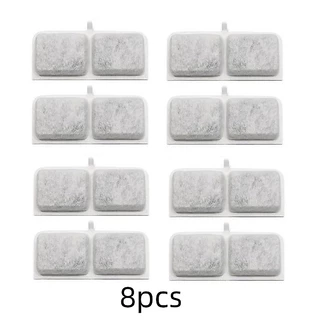 4/8pcs ไส้กรองน้ําพุแมว กรองน้ำพุแมว แผ่นกรองน้ําพุแมว ตัวกรองน้ำพุแมว ฟิลเตอร์น้ำพุแมว 115*45*6mm