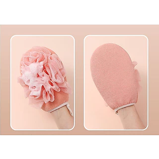 ใยถูตัว ไซส์ใหญ่50g. ฟองน้ำขัดตัว ฟองน้ำอาบน้ำ ฟองน้ำสำหรับถูตัว ใยขัดตัว