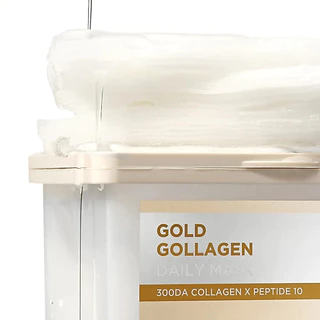 [มาส์กกระปุก 30 แผ่น] Snp Daily Mask Pack 30 Sheets (Teca Di-Panthenol,Hyal PDRN,Gold Collagen)