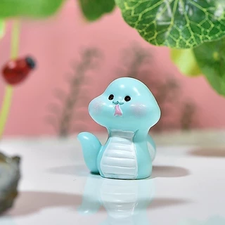 การ์ตูนราศีสัตว์สัตว์เล็กเรซิ่นที่มีสีสันเครื่องประดับสร้างสรรค์มอสไมโครภูมิทัศน์ตกแต่งสวน ทําเอง เดสก์ท็อปมินิอุปกรณ์เสริ