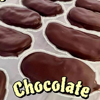 กล้วยตากเคลือบช็อคโกแลต หนึบอร่อยฟิน (ถุง 200กรัม++)