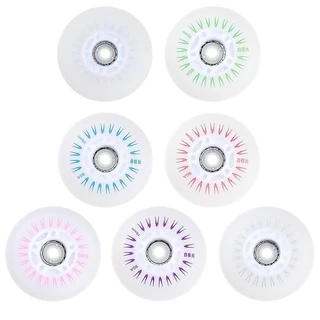 OUTO 4 ชิ้นแฟลชล้อ Multicolors 70 มม.68 มม.64 มม.90A อินไลน์สเก็ตกลางแจ้ง