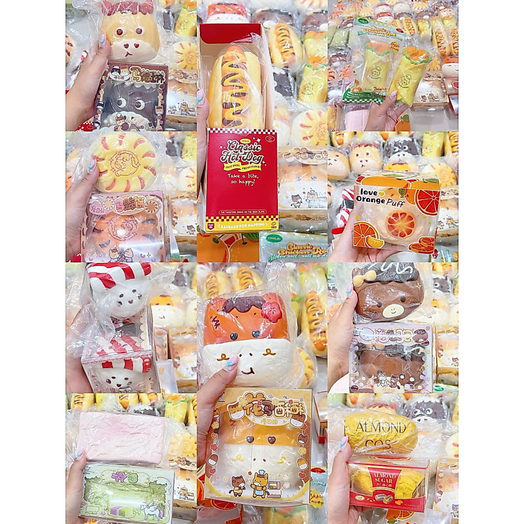 พร้อมส่ง สกุชชี่3an squishy,Lisa,Cos🐮🧁