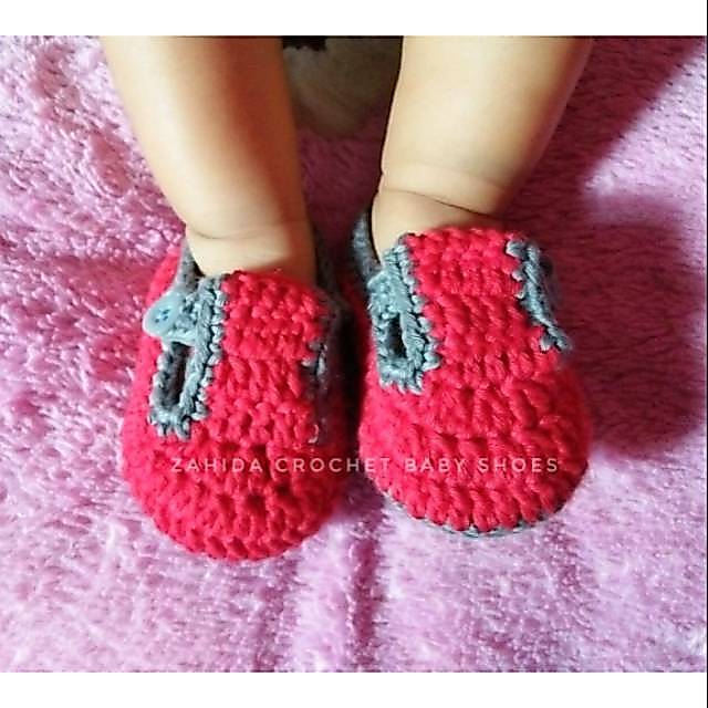 รองเท้าถักเด็ก 0-6m BABY SLEEPER KNITTED SOCKS