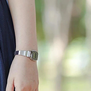 Casio นาฬิกาข้อมือ Unisex รุ่น LA670WA-1DF / LA670WA-7DF Watch Quartz ( ระบบถ่าน )