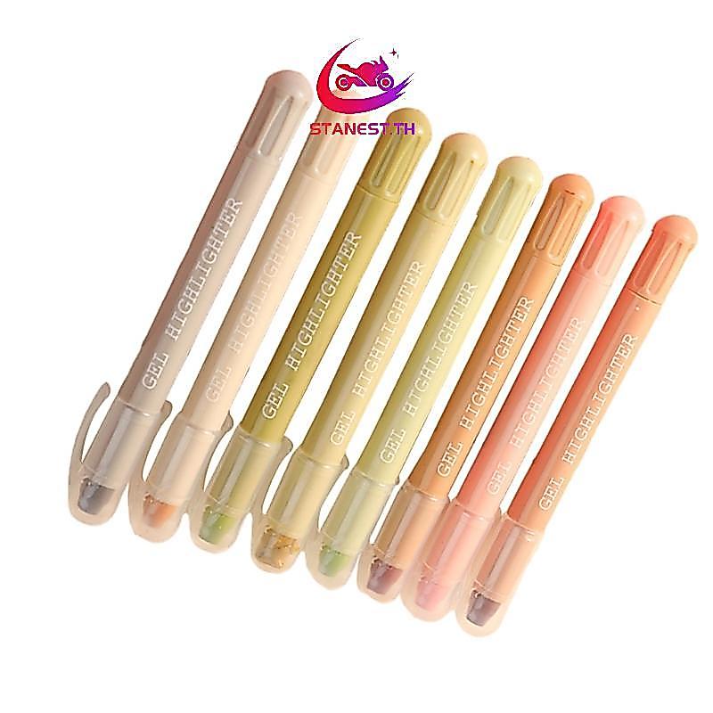 Stanest 8 ชิ้น Bible Marker ปากกา Highlighter ปากกาความงาม Highlighter Markers สําหรับโรงเรียน