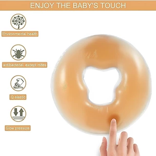 หมอนซิลิโคน SPA Beauty Pad Headrest หมอนนวดกันลื่นไม่มีฟิล์ม Salon Face Massage Relax Beauty Cushion Pad
