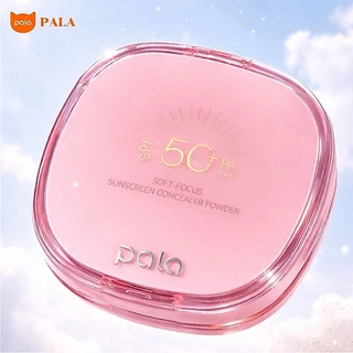 PALA แป้งพัฟ SOFT-FOCUS SUNSCREEN CONCEALER POWDER SPF 50+ PA+++ เบลอรูขุมขน ติดทน มีกันแดด แบรนด์ไทย มีอ.ย.