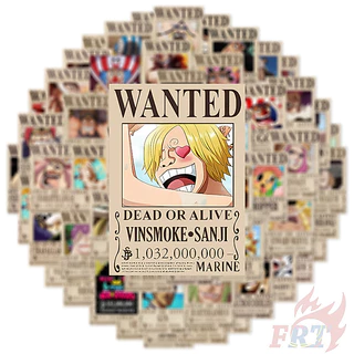 ❉ สติ๊กเกอร์ One Piece Wanted Series 02 ❉ 50 ชิ้น/เซ็ต DIY แฟชั่นสติ๊กเกอร์ Doodle กันน้ํา