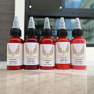 สีสัก สีสักUltrain ink. ขนาด 10-30ml.