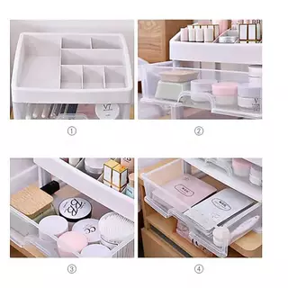 ชั้นวางเครื่องสำอาง 3/2/1ชั้น ชั้นเก็บเครื่องสำอาง