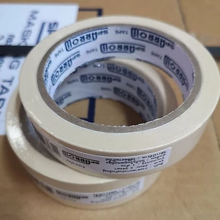 Arrow เทปกระดาษกาวย่น แกน 3" Wrinkled Masking Tape ขนาด 24มม., 36มม., 48มม. ยาว 24 หลา (ราคาต่อ 1 ม้วน)