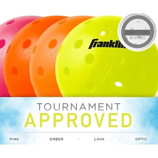Franklin X-40 Performance Outdoor Ball(3Balls) with Franklin packaging