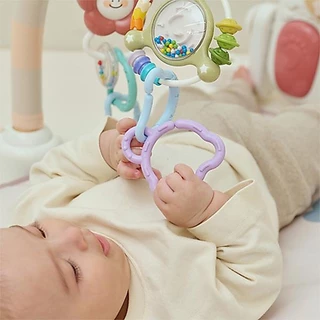 [สินค้าขายดี]Haave Bricks Baby Ring ห่วงหัดจับ เพลยิม ฝึกการสัมผัสและกระตุ้นพัฒนาการเด็กเล็ก ของขวัญเยี่ยมคลอด