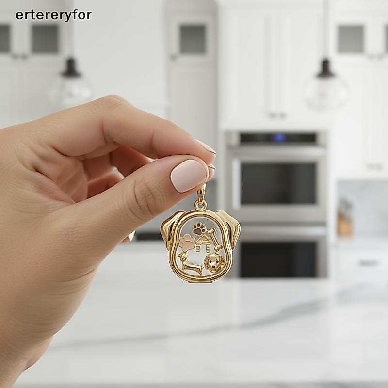 [ertereryfor] Creative DIY Nelace พร้อมจี้เปิดสําหรับผู้หญิงสาวสัตว์เลี้ยงสุนัขออกแบบชุดลําลอง MMM