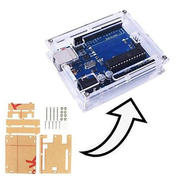 CASE UNO / MEGA ACRYLIC Box Arduino Uno, Mega
