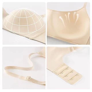 Soft Touch B03bra ชุดชั้นในไร้รอยต่อ บราแฟชั่น บราสตรี บราหลัง ไม่มีโครงรวบ บาง ใส่สบาย ระบายอากาศได้ดี สายสะพายไหล่ปรับ