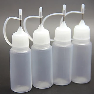 HeartyShop หัวเข็มขวดน้ำมัน ขวดหยด ขวดแบ่ง DIY อุปกรณ์ ขวดดรอเปอร์ ปลายแหลม Dropper Bottles