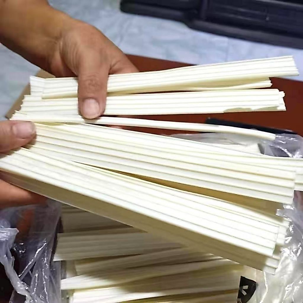 [ยกกระสอบ7kg] เส้นบุกขาว เส้นบุกหม่าล่า เส้นเหนียวนุ่มกรอบ เส้นหม่าล่าขาว กินคู่กับชาบูหม่าล่า芋头粉皮 รูปที่ 4