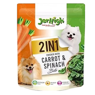 !!New!! JerHigh 2in1 Bite ขนมสุนัขขนาดใหม่ ซอง 225g. สุดคุ้ม*โปรดอ่านรายละเอียดก่อนสั่งซื้อ