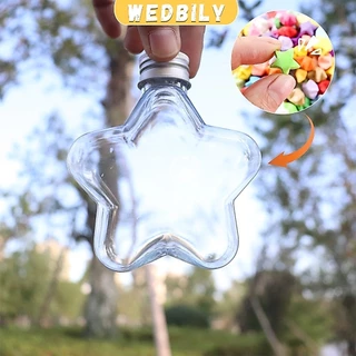 Wedbily ขวดโหลใส่ ดาวกระดาษ แฮนด์เมด สําหรับของขวัญวันปีใหม่ วันเกิด วันวาเลนไทน์ Star bottles 50ml