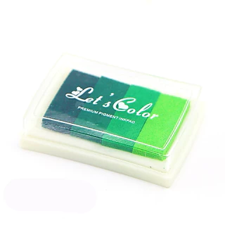 **ส่งจากไทย** Ink pad หมึกสี หมึกปั๊ม สูตรกันน้ำ หมึกปั๊ม Craft Ink Pad สำหรับพื้นผิวด้าน ไม้ กระดาษ ผ้า