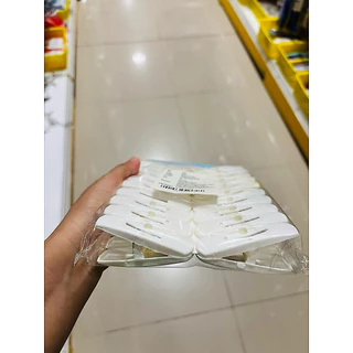 ตัวหนีบผ้า ไม้หนีบผ้า กิ๊บหนีบผ้า ที่หนีบผ้า สีขาว ขนาดกลาง (20 ชิ้น/แพ็ค)