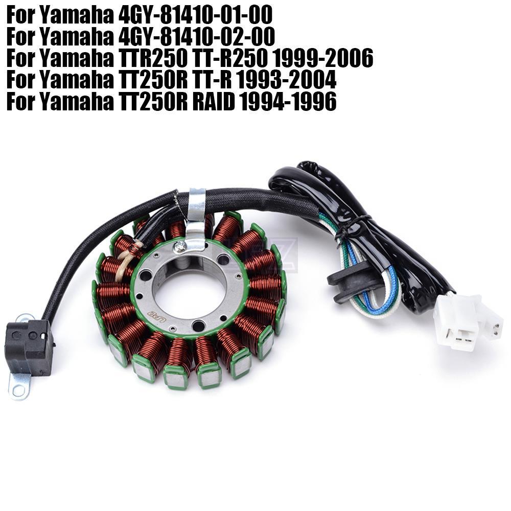 คอยล์สเตเตอร์ สําหรับ Yamaha TTR250 TT250R TT-R250 TT-R RAID TTR TT-R 250 TT 250R 1994-1996 4GY-8141