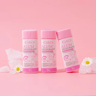 แป้งสารส้มระงับกลิ่นกายพัสวี สูตรนอริชชิ่ง 25g PASAVEE ALUM DEODORANT POWDER NOURISHING