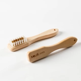 ⚡️พร้อมส่งด่วน🔥SOUJI SUEDE BRUSH SET ครบชุดดูแลเฉพาะทาง หนังกลับ หนังด้าน ✅แปรงลวด ✅ยางลบ ✅แปรงขนม้า