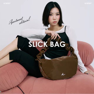KIM&CO. ORIGINAL - SLICK BAG(KCBT007) กระเป๋า Crossbody มี 6 สี Black/Grey/White/Pink/Brown/Blue
