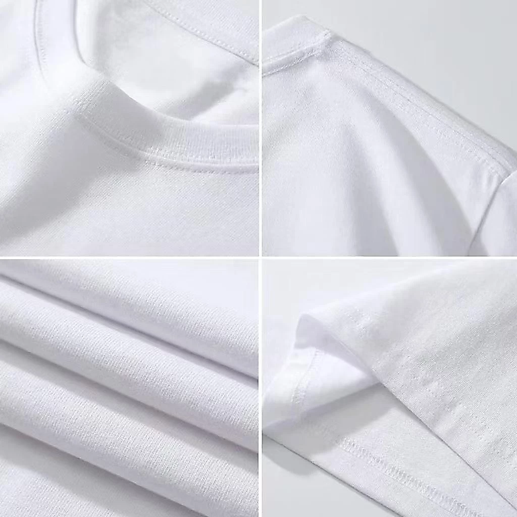 (Cotton 100%)Cotton 100 % เสื้อยืดสำหรับผู้ชายและผู้หญิง ผ้าคุณภาพดี สวมใส่สบาย สไตล์เกาหลี ลายสติชขนาดใหญ่ ไซส์ M-3XL มีสีมากขึ้น มี 6 สีให้เลือก ยืดพิมพ์ลาย คอกลม สไตล์ลำลอง เสื้อ ผ้า แฟชั่น ราคา ส่ง เสื้อ ยืด ขนาด ใหญ่ หลวม C1618 thumbnail 8