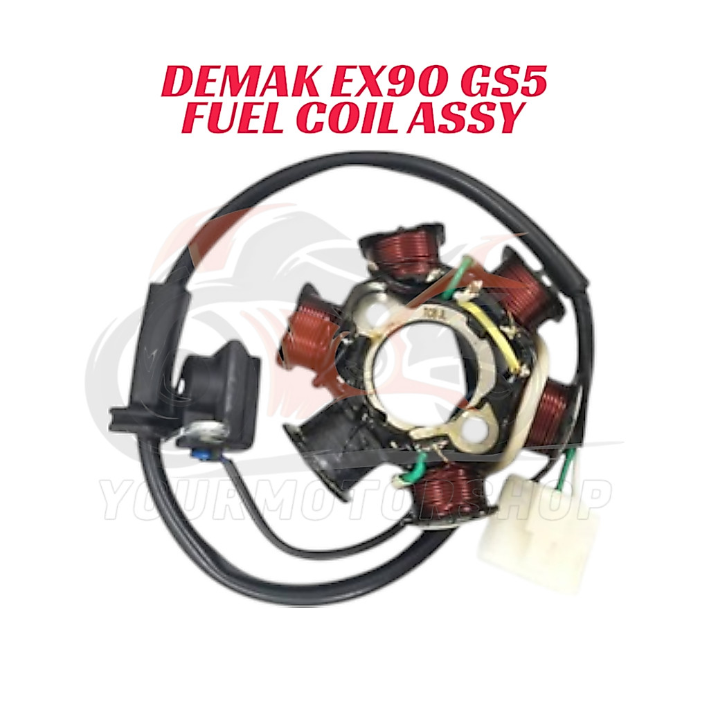 Demak EX90 GS5 Fuel Coil Assy Startor Coil Assy แม่เหล็ก Koil Assy EX90 GS5