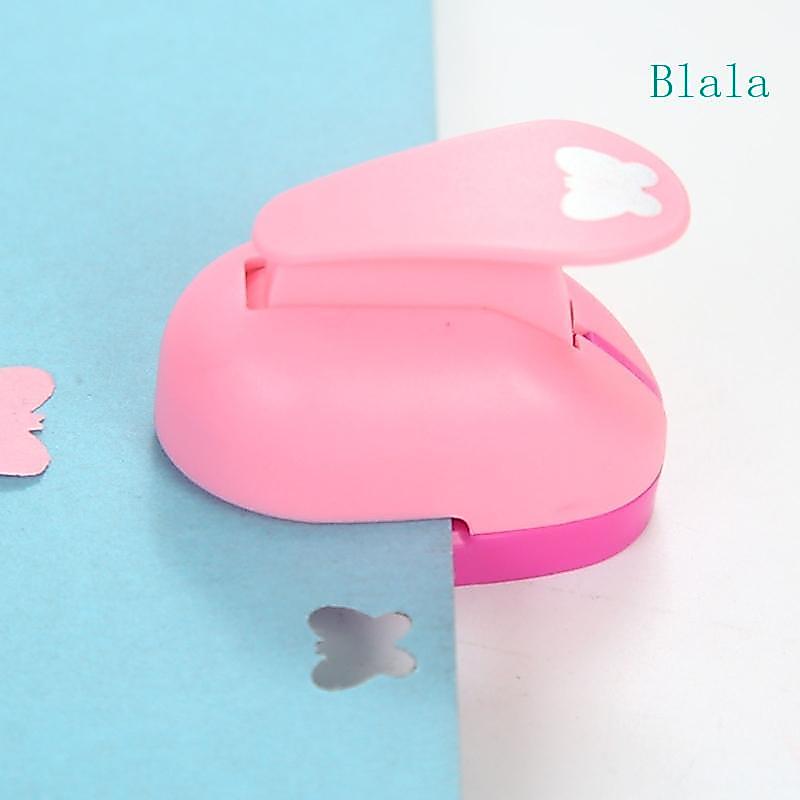 Blala Flowers Motive Puncher Creative Craft Paper Punch Round ผีเสื้อลายนูน Punches สําหรับหัตถกรรม