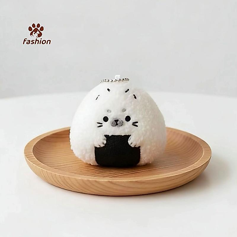 [Fas-t] Kawaii ข้าวและผักซีลตุ๊กตาพวงกุญแจน่ารักซูชิซีลตุ๊กตาสัตว์กระเป๋า Charm Soft Penguin จี้พวงกุญแจสาวของขวัญ