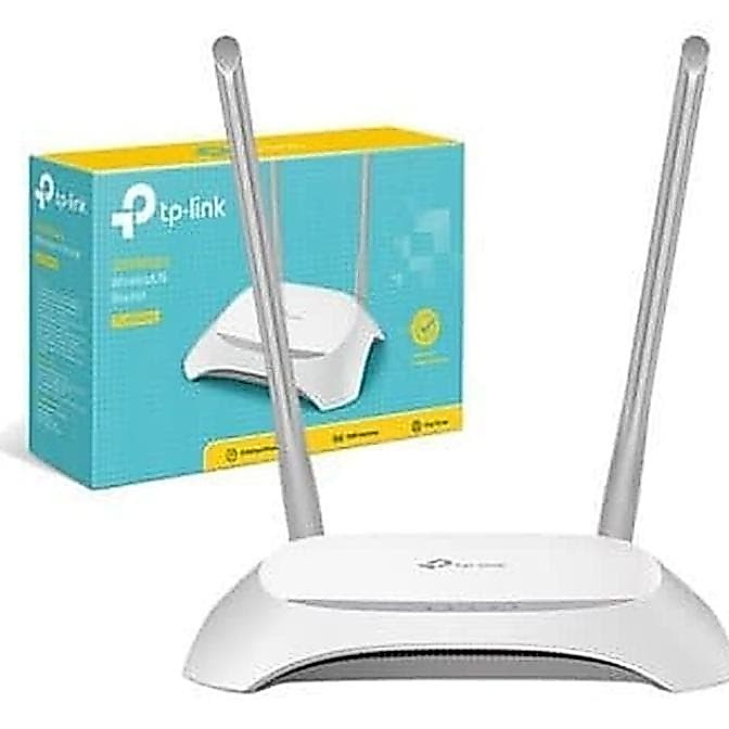WR840N | TP-LINK TL-WR840N 300 MBPS เราเตอร์ไร้สายพร้อมเสาอากาศ 2 เสา ของแท้ 100% (สีขาว)