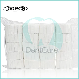 (พร้อมส่ง🇹🇭)1000Pcs คลินิกทันตกรรมอุปกรณ์ทางการแพทย์ดูดซับ Cotton Rolls สำลีแผ่น สำลีทำแผล สำลีทางการแพทย์
