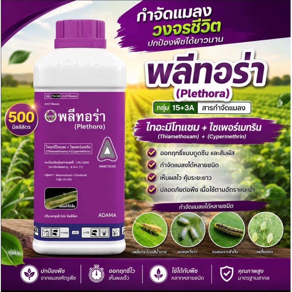 [ADAMA] พลีทอร่า 500cc