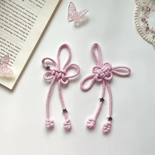 YYRSTUDIOX -Knot charms พวงกุญแจเชือกถัก ปมแห่งความโชคดี🧵