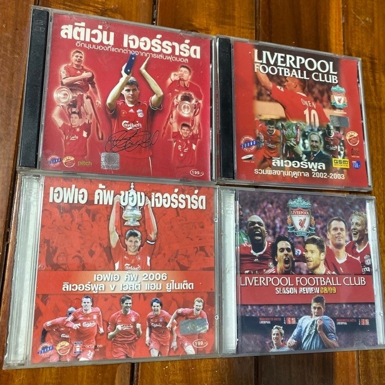 LIVERPOOL FOOTBALL วีซีดีแผ่นแท้มือสอง