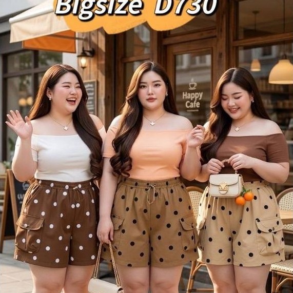 D730 กางเกงขาสั้น/shortDetai =เป็นเนื้อคอนตอนลายเส้น cotton fabric เป็นเอวยืดรอบตัว มีเชือกล้อค รอบเอว  33-44 นิ้ว