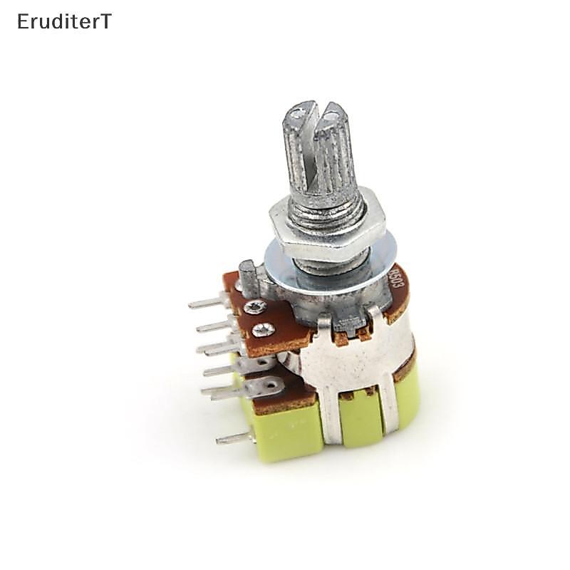 [EruditerT] B50K 50K Dual Linear Taper Volume Control Switchesometer Switch [ใหม่]