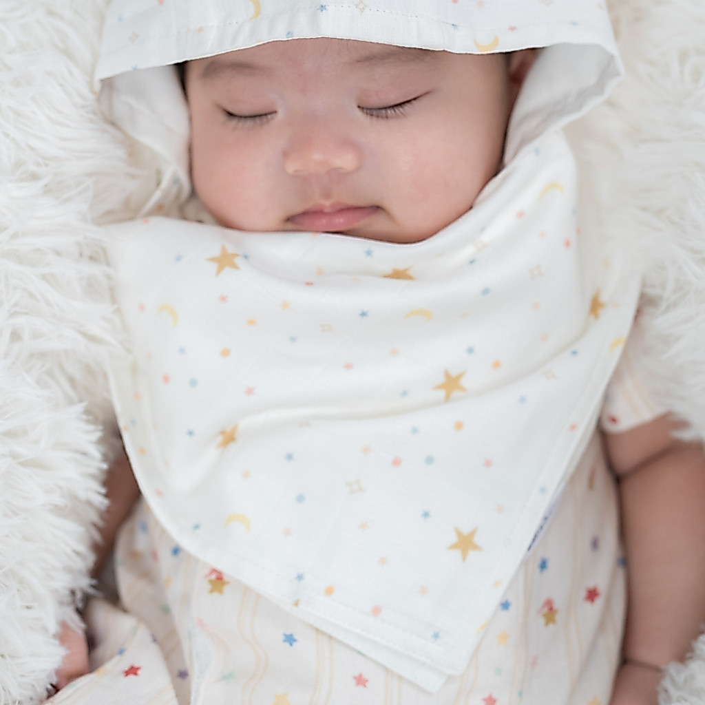 Baby & Co. مريلة منديل بامبو متعددة الاستخدامات — صورة 4