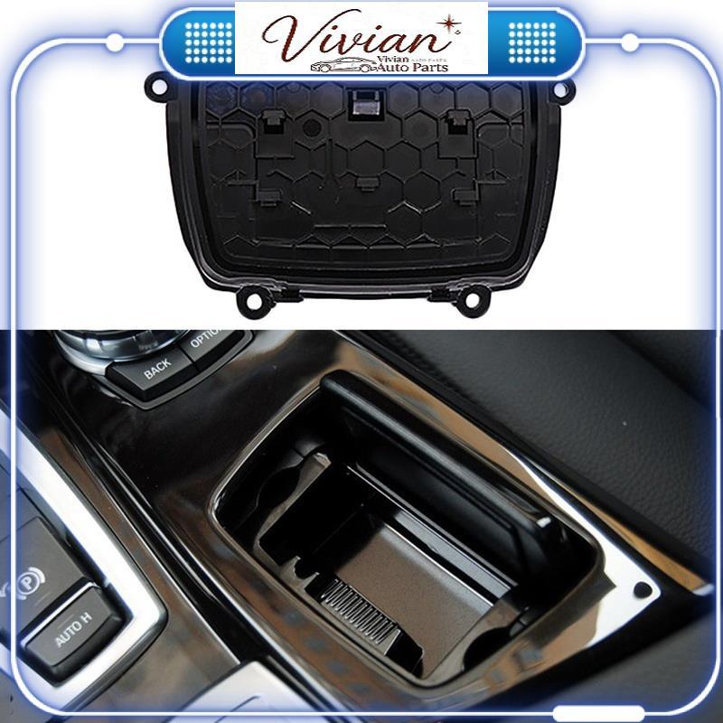 ใหม่ กล่องที่เขี่ยบุหรี่พลาสติก สีดํา สําหรับ BMW 5 Series F10 F11 F18 51169206347 -01