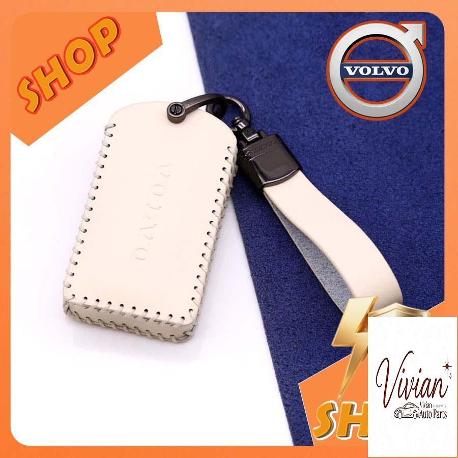 VOLVO EX30 Leather Surface Key shell volvo ex30 Simple Half-pack Key Case Car Smart Key Protection B