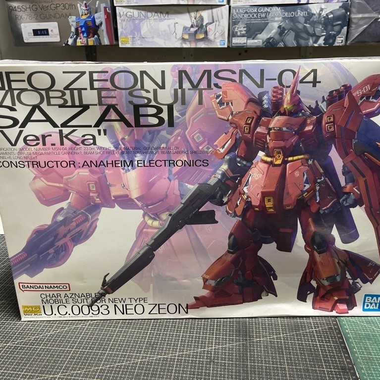 Mg 1/100 Sazabi Ver Ka 🔥กล่องไม่สวย ส่งฟรี🔥