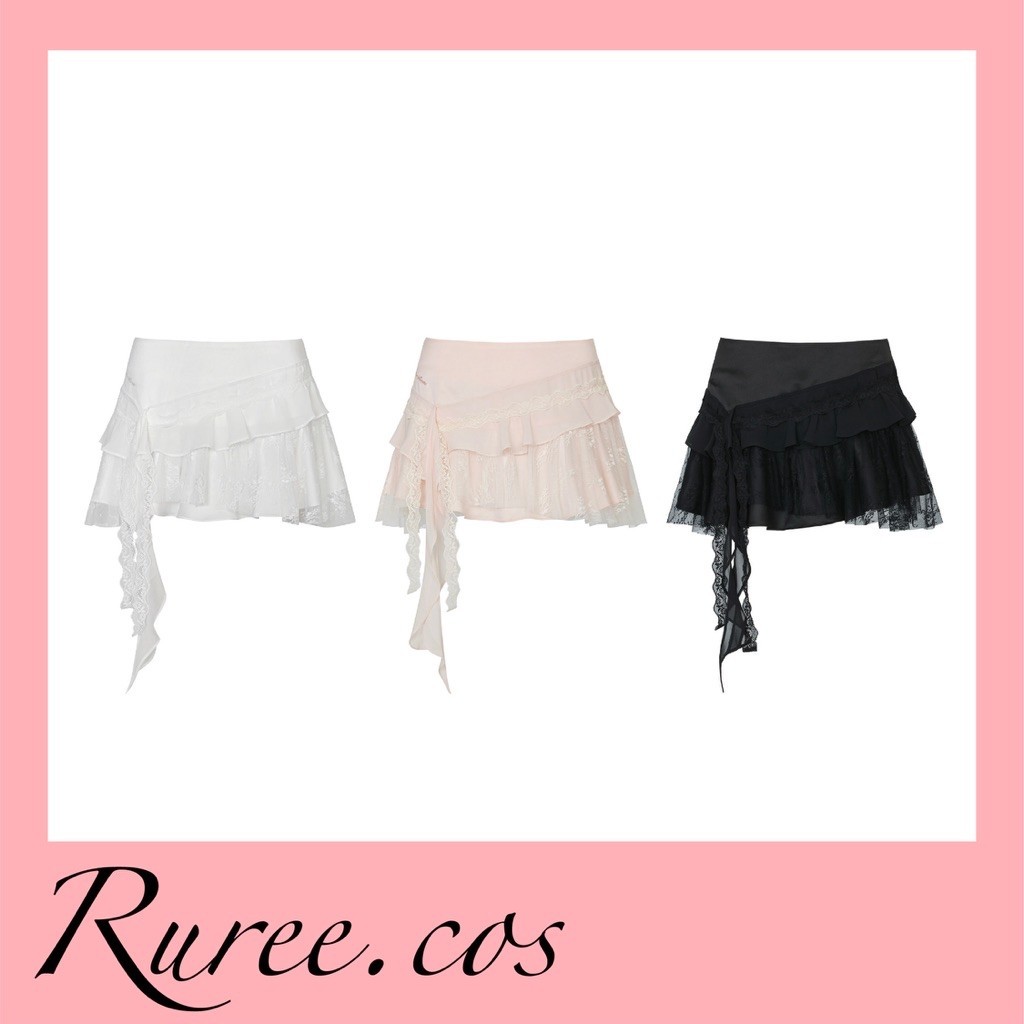 [พร้อมส่ง/ของแท้] Painorpleasure - Swan Skirt