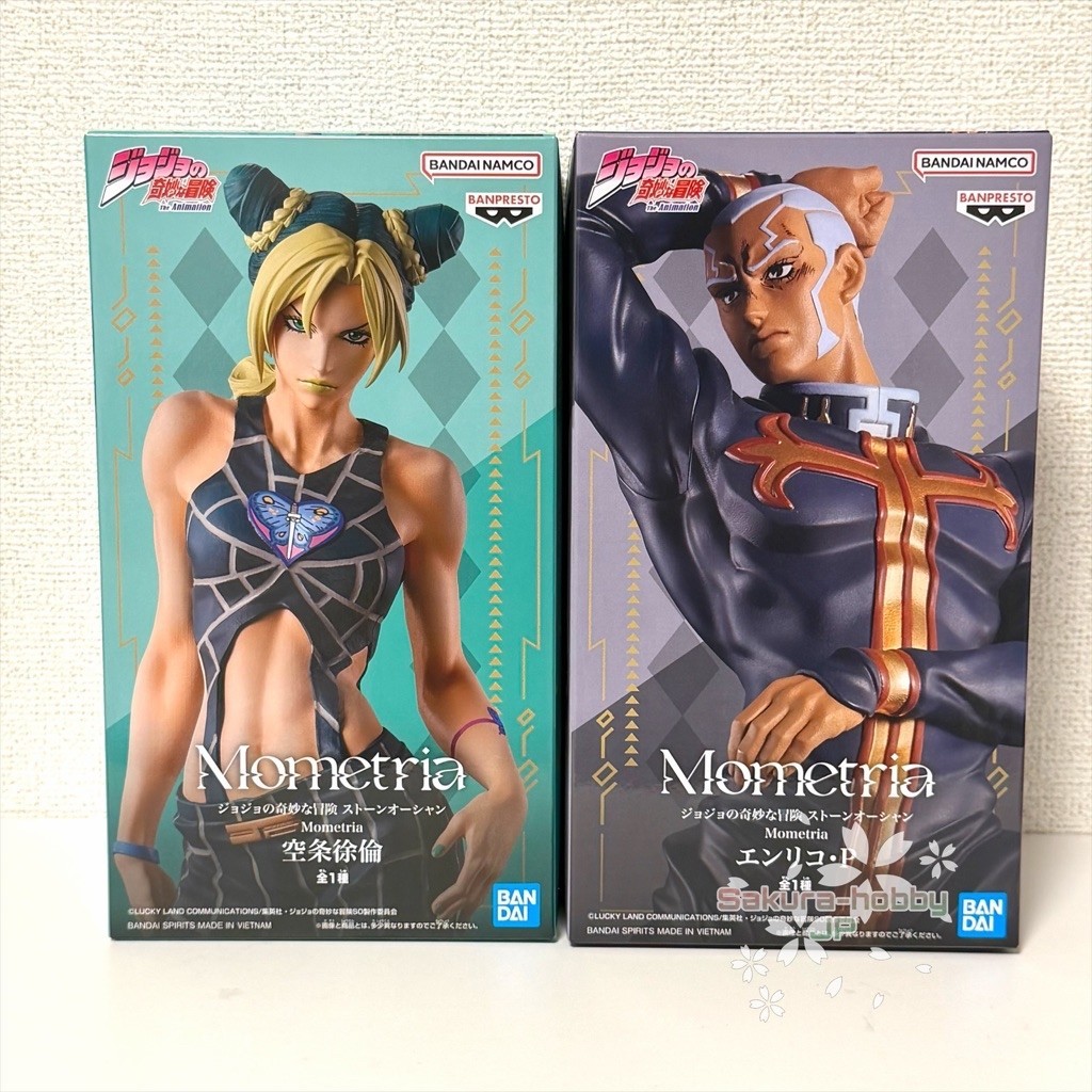 JoJo's Bizarre Adventure Stone Ocean - Mometria Figure Jolyne Cujo / Enrico Pucci [BANPRESTO] [Direc