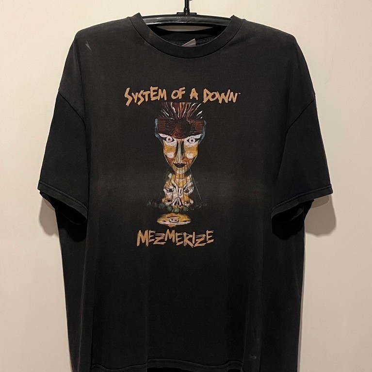 Vintage Y2K System of a Down  "Mezmerize" Official Band Tee 2005
